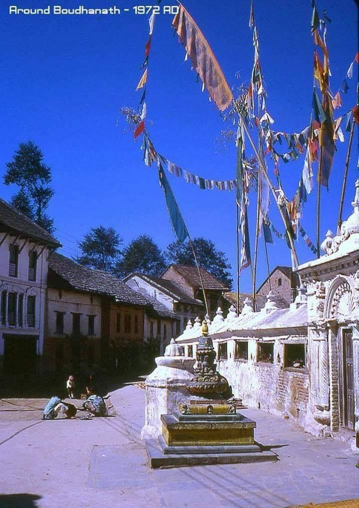 Boudhanath Stupa, 1972 AD