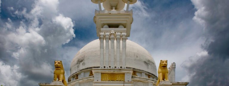 Shanti Stupa at Dhauli Giri